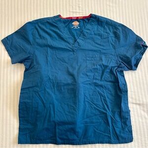 Dickies blue scrub set